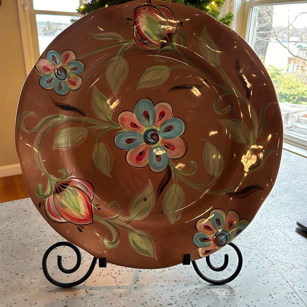 Beautiful platter by Gail Pittman